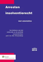 Omslag van Arresten insolventierecht