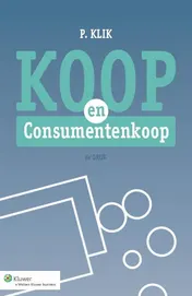 Omslag van Koop en consumentenkoop