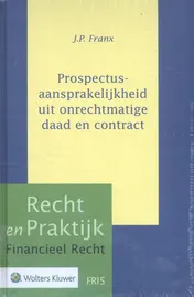 Omslag van Prospectusaansprakelijkheid