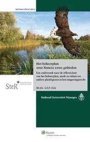 Omslag van Het beheerplan voor natura 2000-gebieden