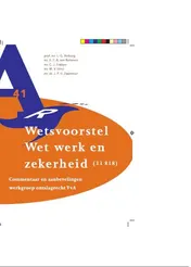 Omslag van Wetsvoorstel wet werk en zekerheid (33 818)