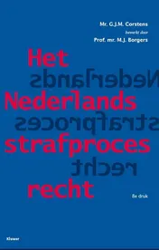 Omslag van Het Nederlands strafprocesrecht