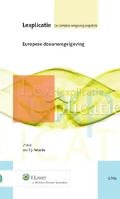 Omslag van Europese douaneregelgeving