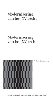 Omslag van Modernisering van het NV-recht
