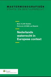 Omslag van Nederlands waterrecht in Europese context