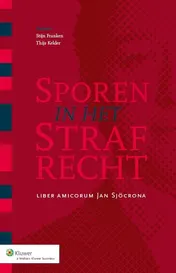 Omslag van Sporen in het strafrecht