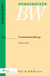 Omslag van Consumentenkoop