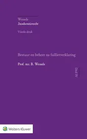 Omslag van Bestuur en beheer na faillietverklaring