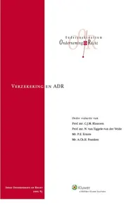 Omslag van Verzekering en ADR