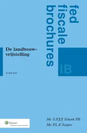 Omslag van De landbouwvrijstelling