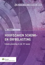 Omslag van Hoofdzaken schenk en erfbelasting
