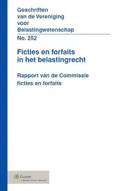 Omslag van Ficties en forfaits in het belastingrecht