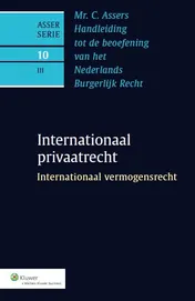 Omslag van Internationaal privaatrecht