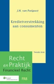 Omslag van Kredietverstrekking aan consumenten