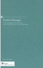 Omslag van Punitive damages
