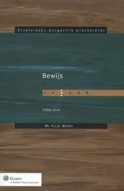 Omslag van Bewijs