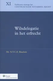 Omslag van Wilsdelegatie in het erfrecht
