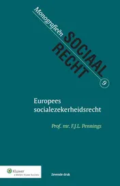 Omslag van Europees socialezekerheidsrecht