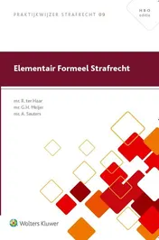 Omslag van Elementair formeel strafrecht