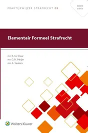 Omslag van Elementair formeel strafrecht