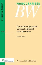 Omslag van Onrechtmatige daad: aansprakelijkheid voor personen