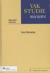 Omslag van Bijzonder nummer Leo Stevens
