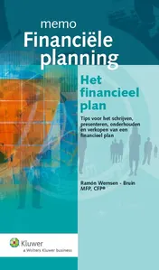 Omslag van Memo financiële planning - het financieel plan