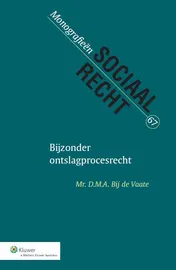 Omslag van Bijzonder ontslagprocesrecht