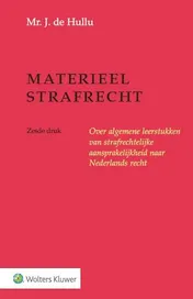 Omslag van Materieel strafrecht