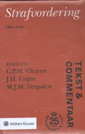 Omslag van Strafvordering