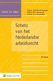 Omslag van Schets van het Nederlandse arbeidsrecht