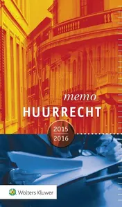 Omslag van Huurrechtmemo 2015/2016