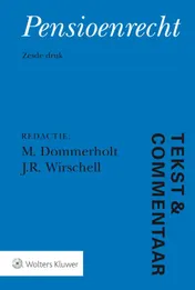 Omslag van Tekst & Commentaar Pensioenrecht
