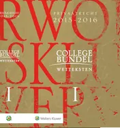 Omslag van Collegebundel Privaatrecht Publiekrecht Limited Edition
