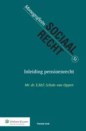 Omslag van Inleiding pensioenrecht