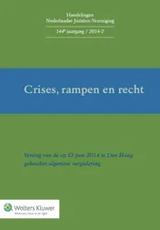 Omslag van Crises, rampen en recht