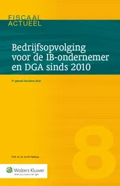 Omslag van Bedrijfsopvolging voor de IB-ondernemer en DGA sinds 2010