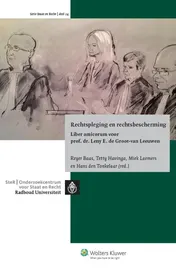 Omslag van Rechtspleging en rechtsbescherming