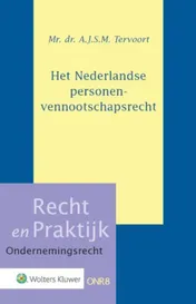 Omslag van Het Nederlandse personenvennootschapsrecht