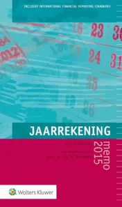 Omslag van Jaarrekeningmemo 2015