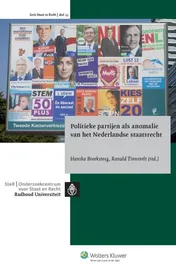 Omslag van Politieke partijen als anomalie van het Nederlandse staatsrecht