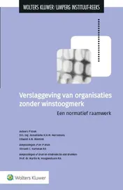 Omslag van Verslaggeving van organisaties zonder winstoogmerk