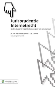 Omslag van Jurisprudentie Internetrecht 2009-2015