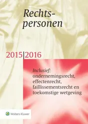 Omslag van Rechtspersonen