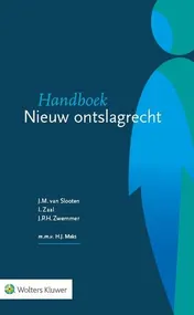 Omslag van Handboek nieuw ontslagrecht