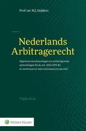 Omslag van Nederlands Arbitragerecht