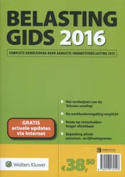 Omslag van Belastinggids 2016