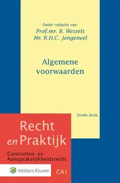 Omslag van Algemene voorwaarden