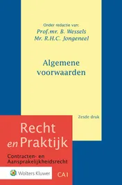 Omslag van Algemene voorwaarden