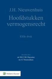 Omslag van Hoofdstukken vermogensrecht
